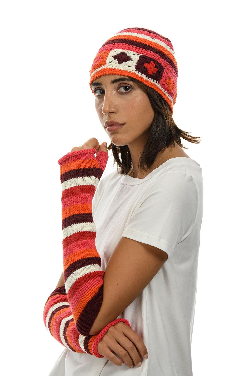 ROSÈ A POIS DAINA Manicotti multicolor