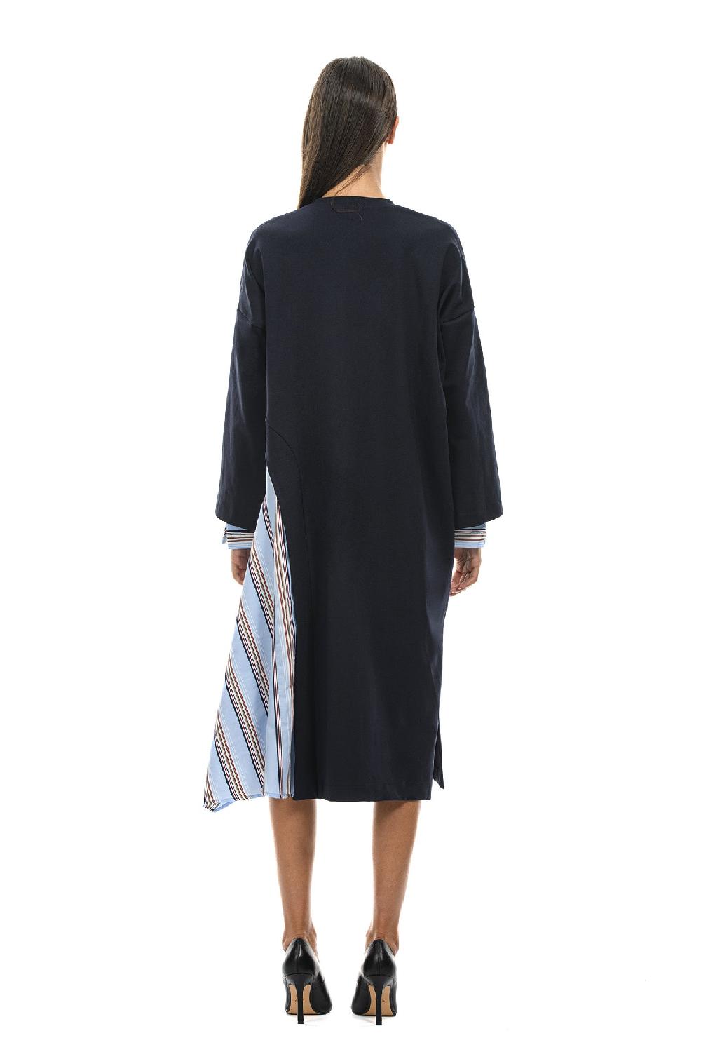 ROSÈ A POIS DAITRAN Abito Con Inserti Camicia