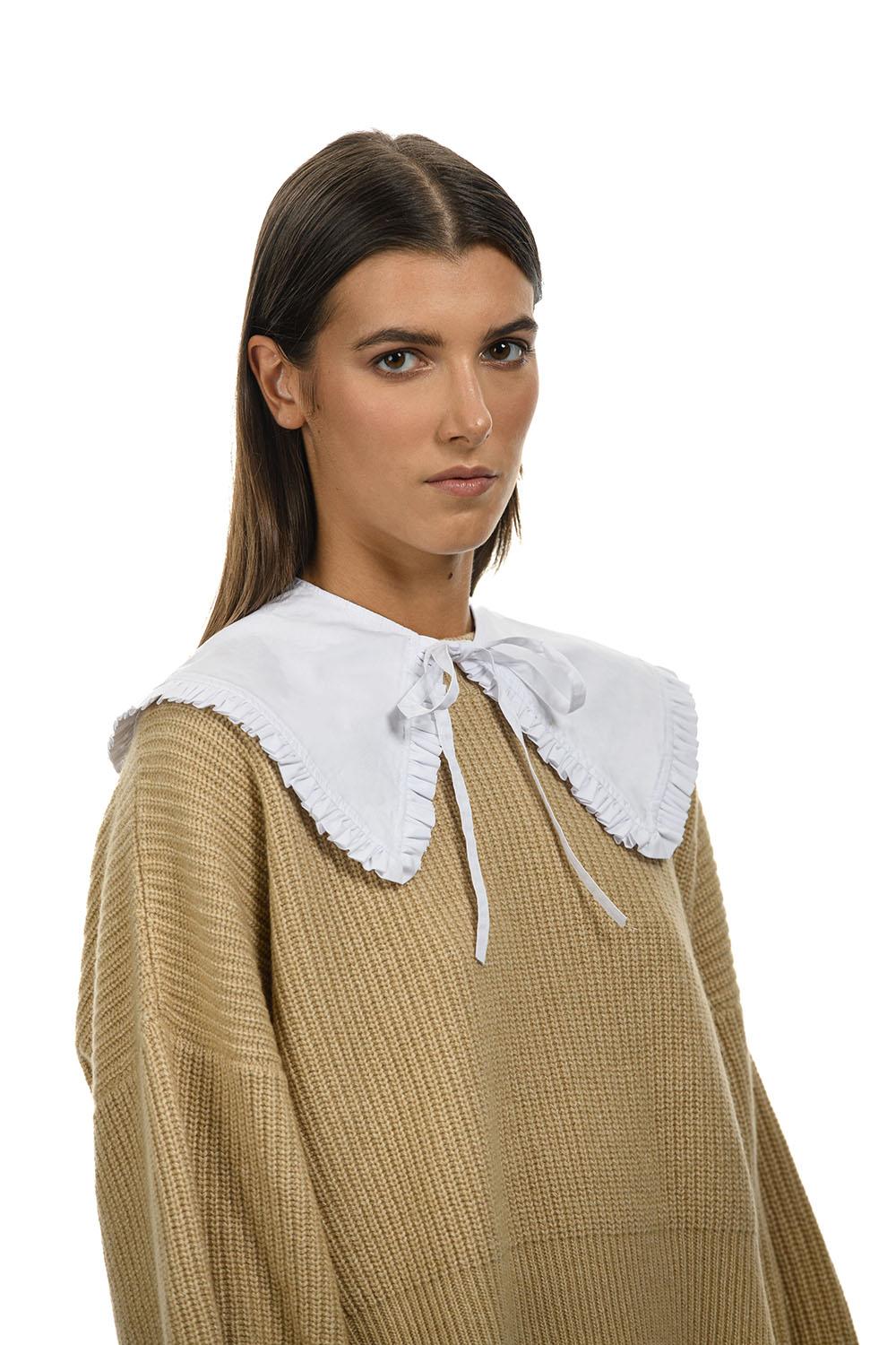 ROSÈ A POIS DOREMI' Colletto in popeline