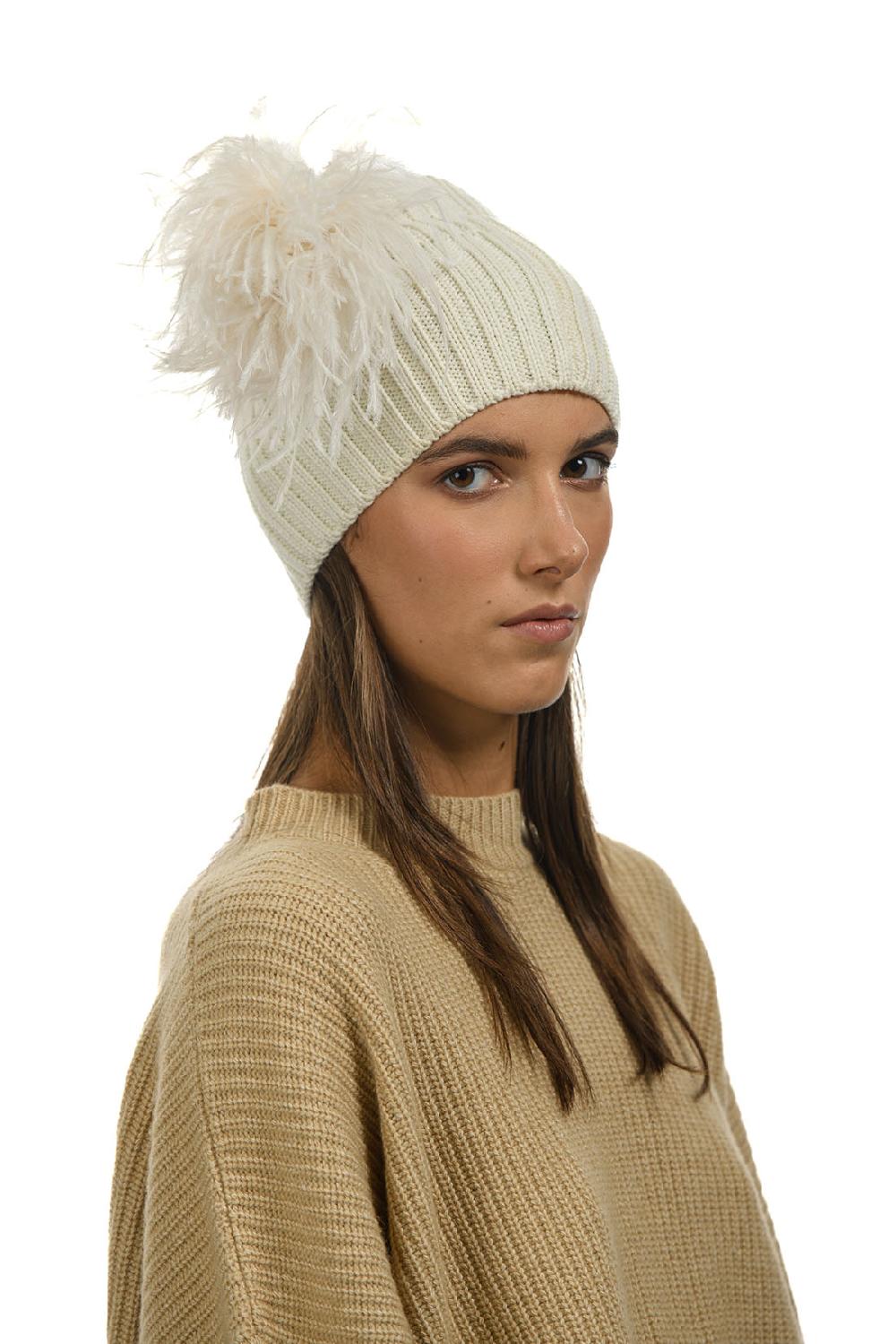 ROSÈ A POIS ELYANA Cuffia Con Spilla