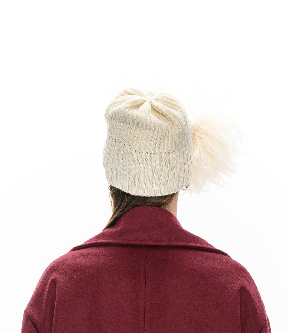 ROSÈ A POIS ELYANA Cuffia Con Spilla