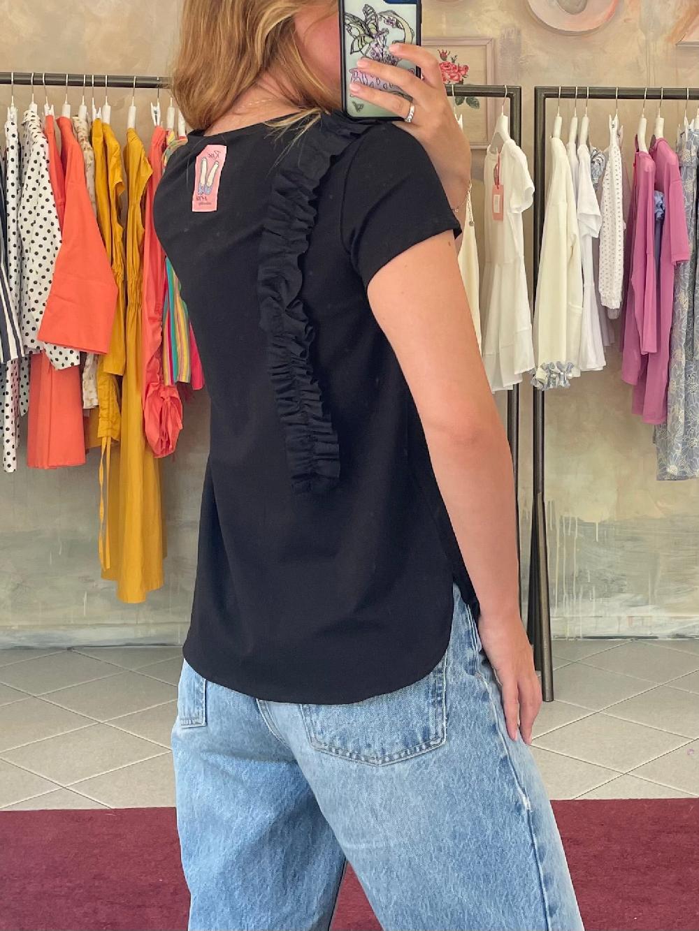 ROSÈ A POIS Fiordaliso T-shirt