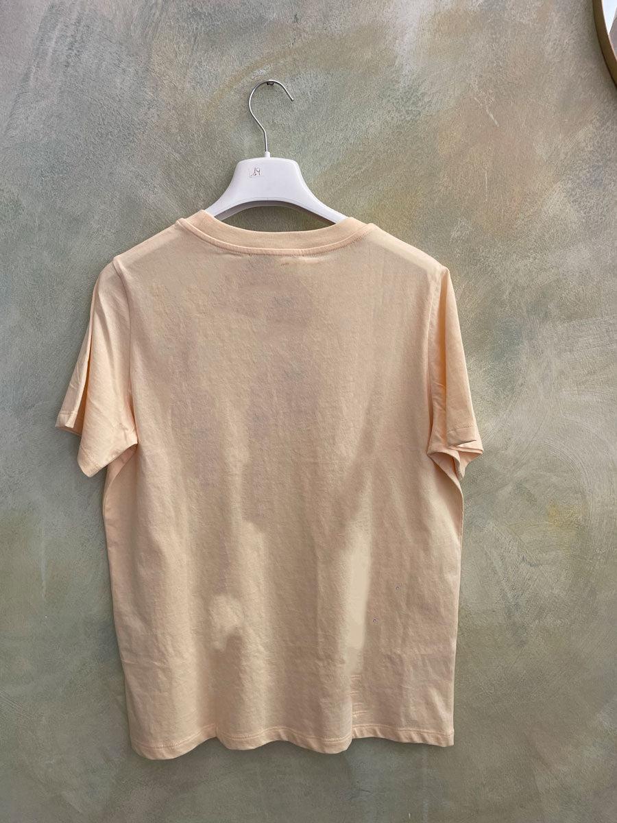 ROSÈ A POIS Fiore T-shirt