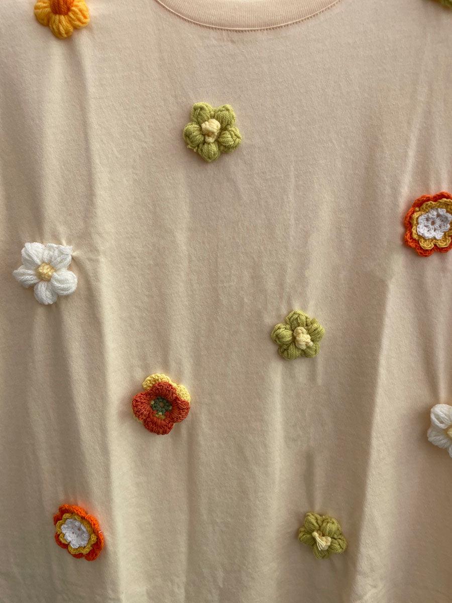 ROSÈ A POIS Fiore T-shirt