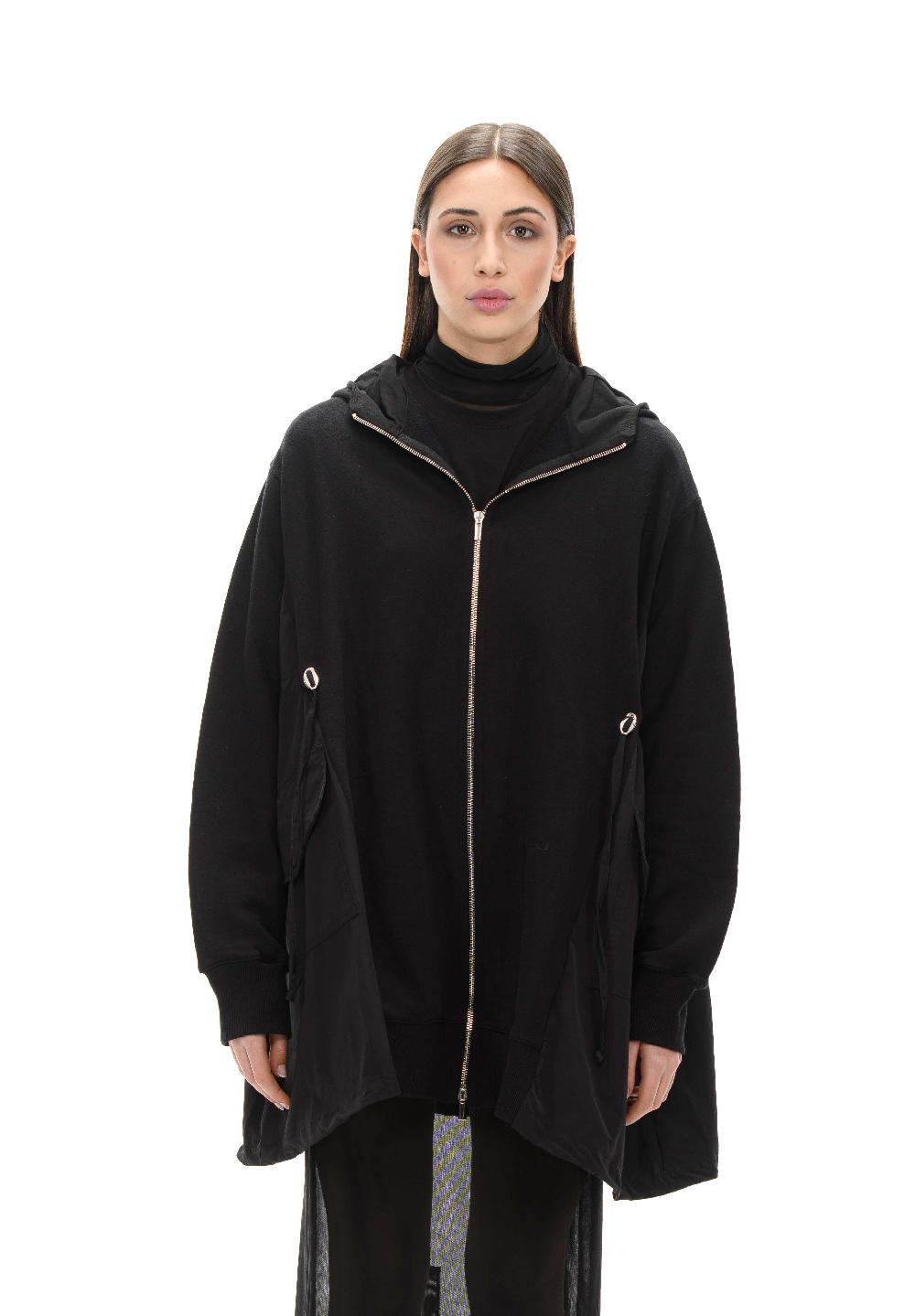 ROSÈ A POIS GALADRIEL Felpa oversize