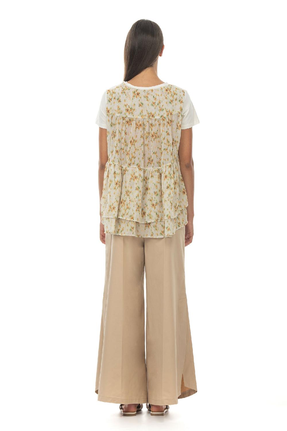 ROSÈ A POIS Giglio Tigrato Pantalone Sabbia