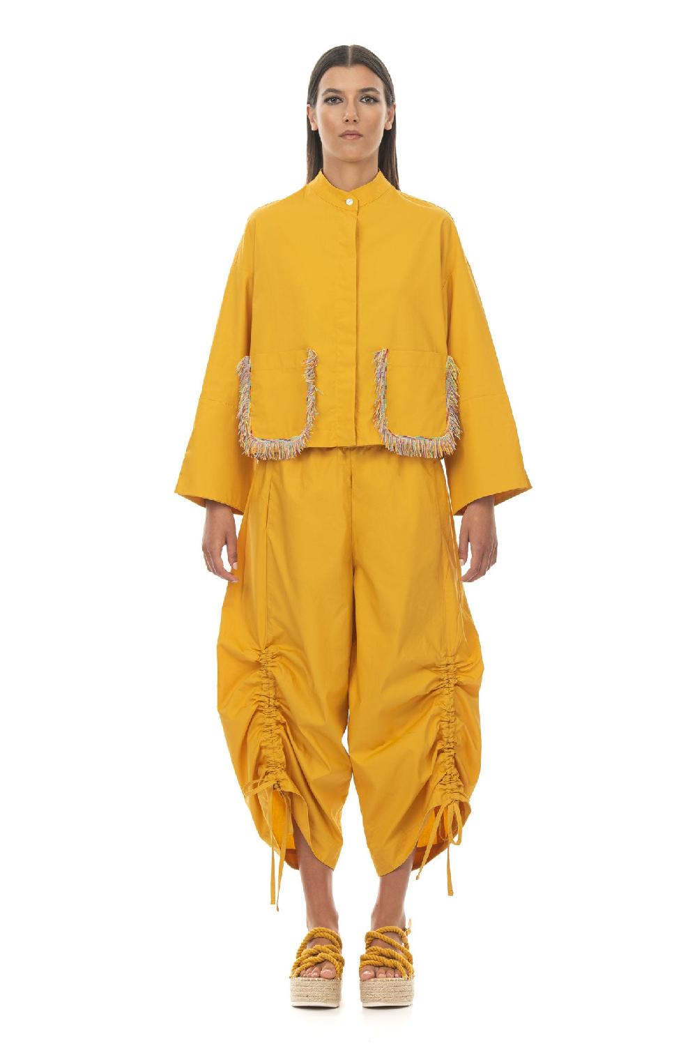 ROSÈ A POIS Hansel Camicia Giallo