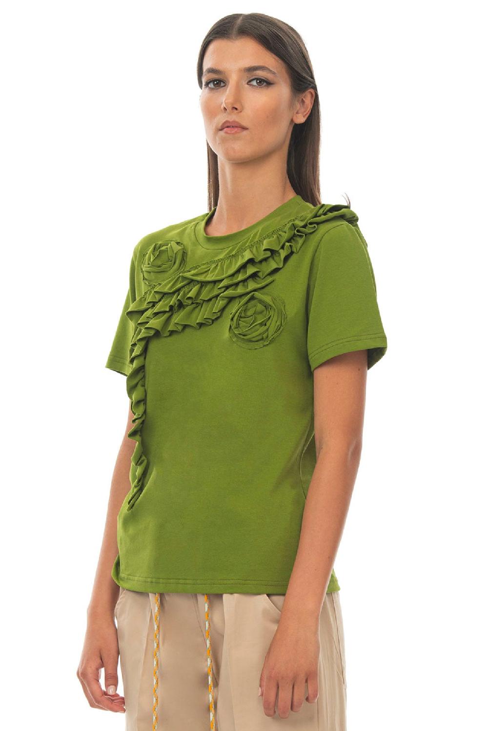 ROSÈ A POIS Jasmine T-shirt Verde