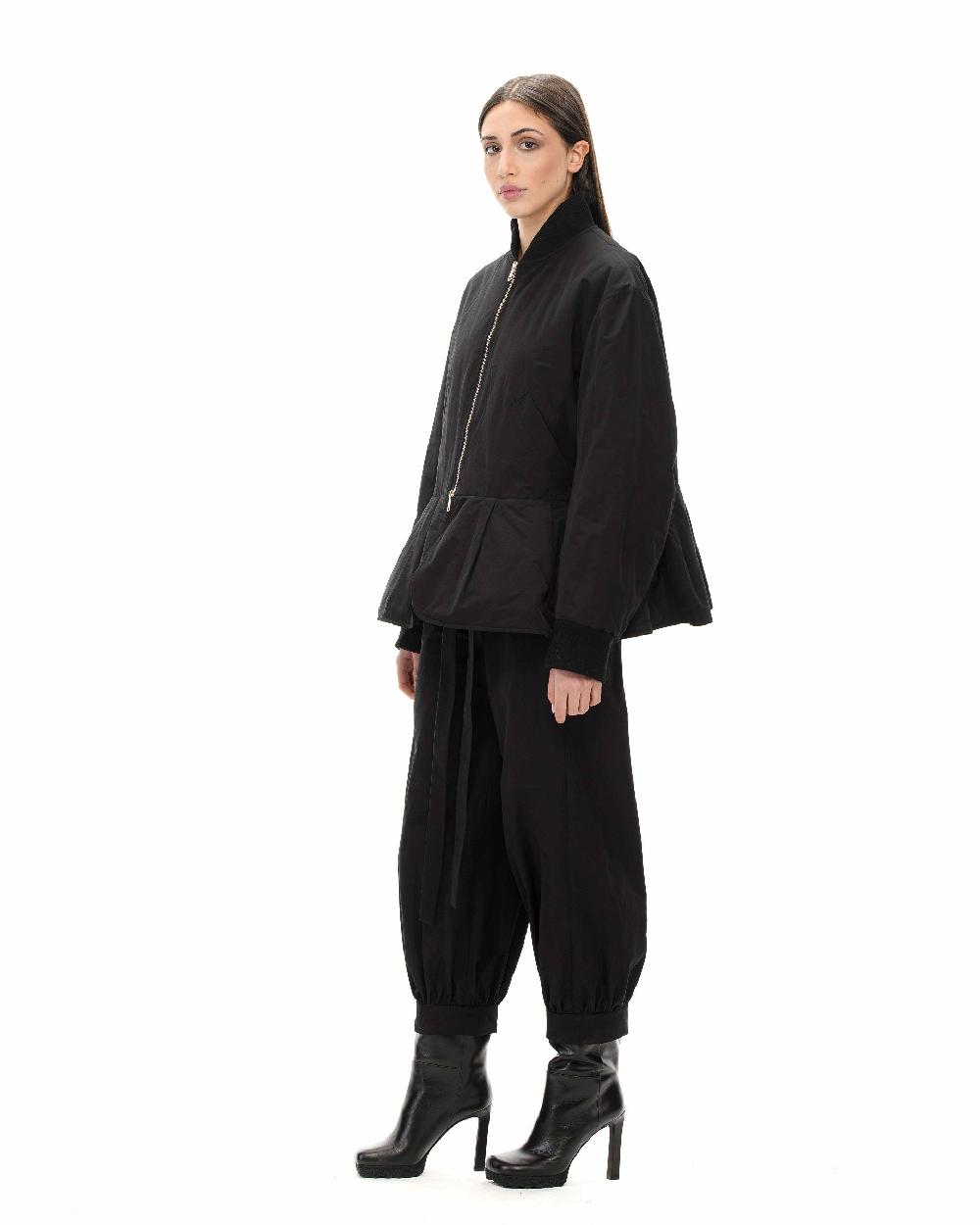 ROSÈ A POIS MAGLA Bomber Nero