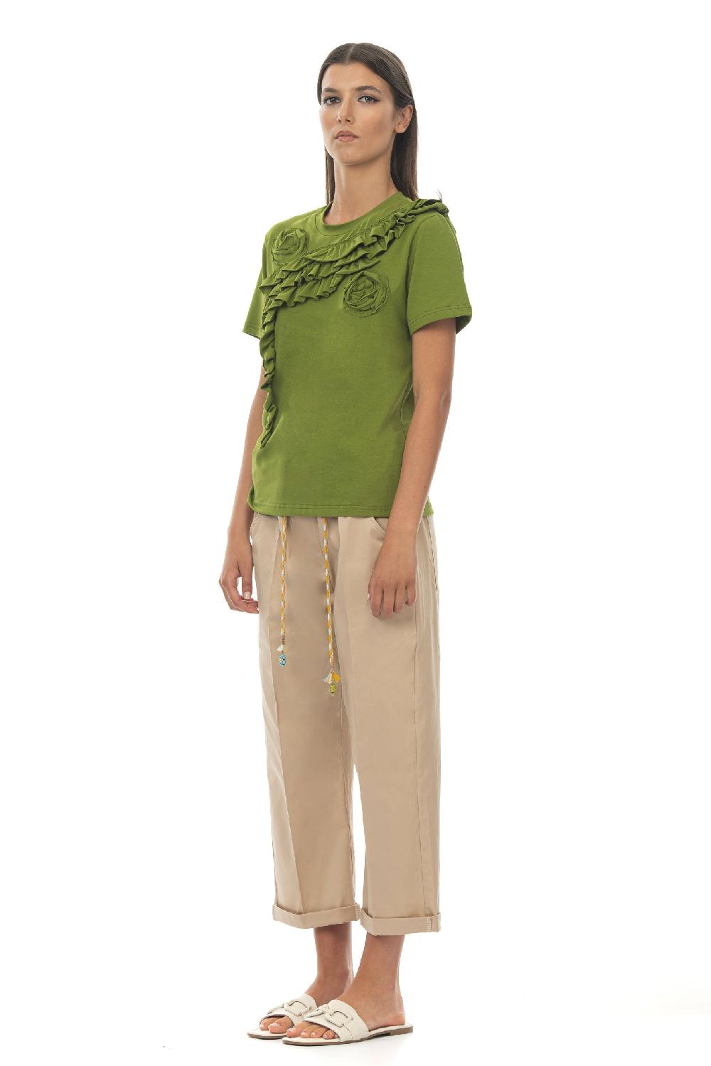 ROSÈ A POIS Mago Di Oz Pantalone Sabbia