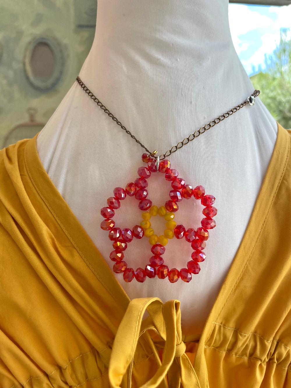 ROSÈ A POIS Margherita Collana