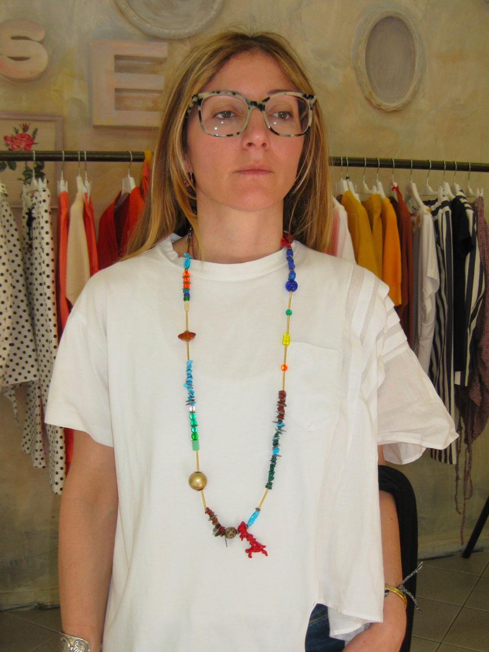 ROSÈ A POIS Marina Collana