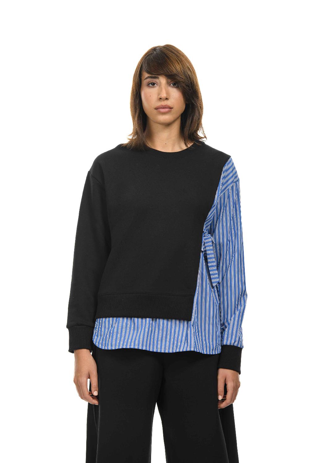 ROSÈ A POIS MARINETTE Felpa camicia