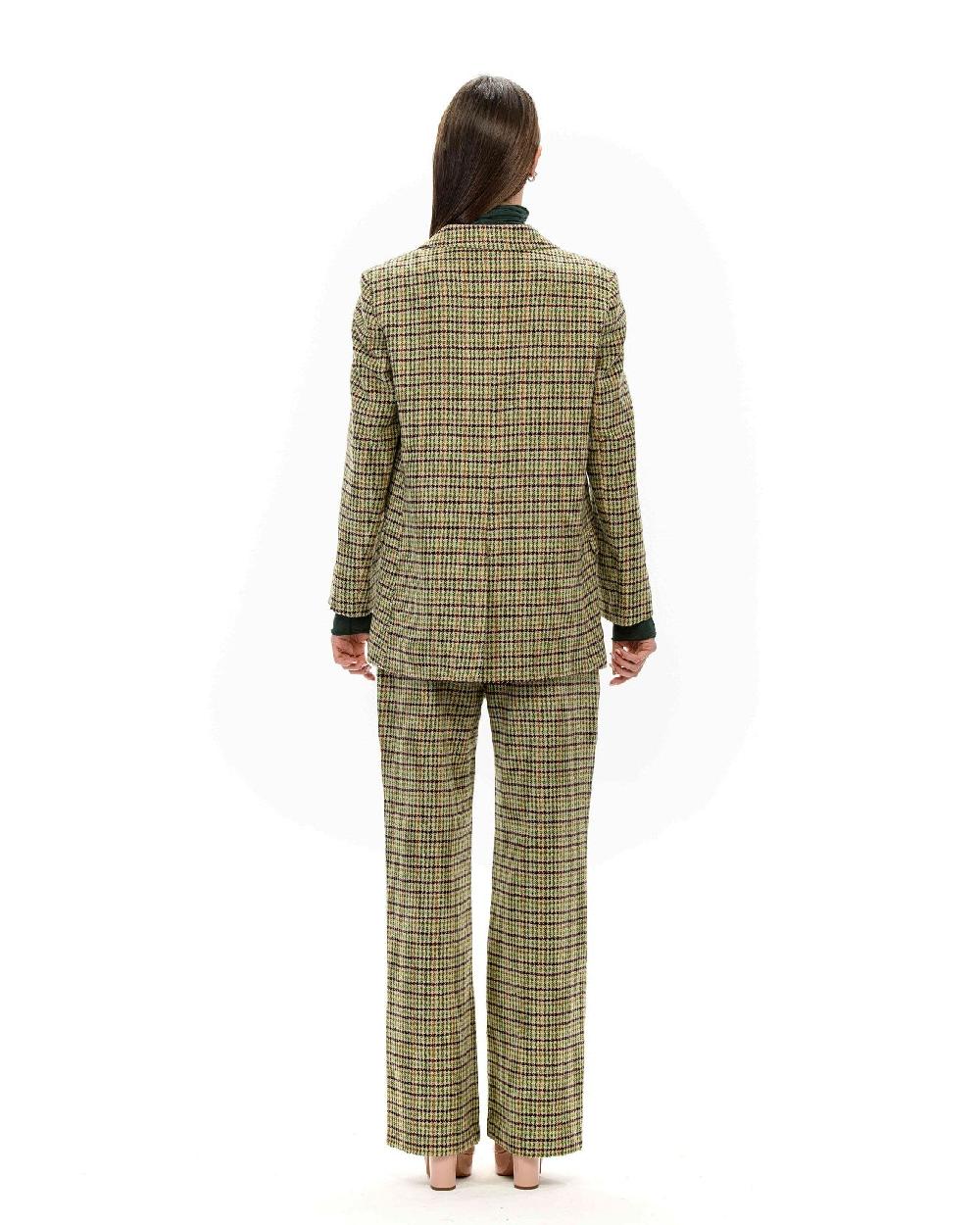 ROSÈ A POIS MORGANA Pantalone Pied De Poule