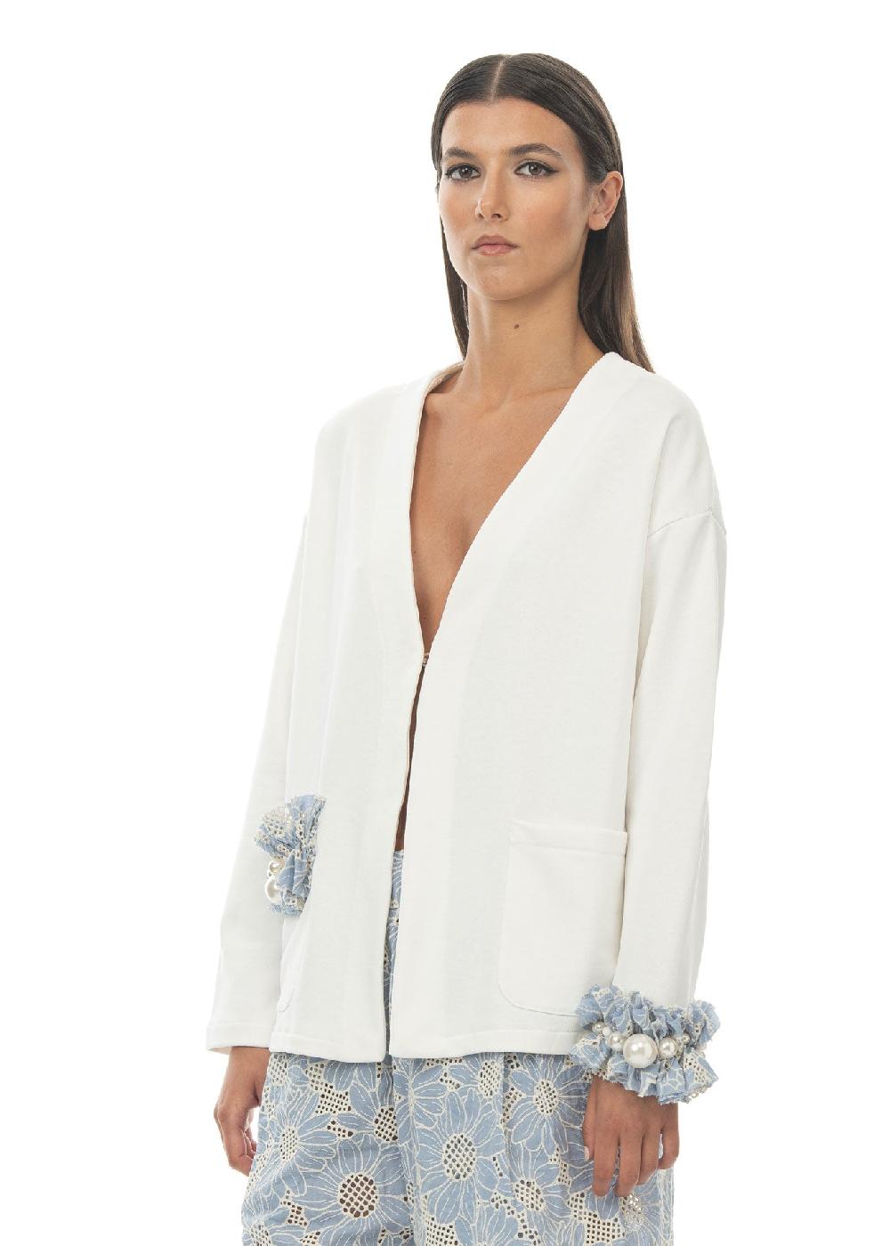 ROSÈ A POIS Nautilus Felpa