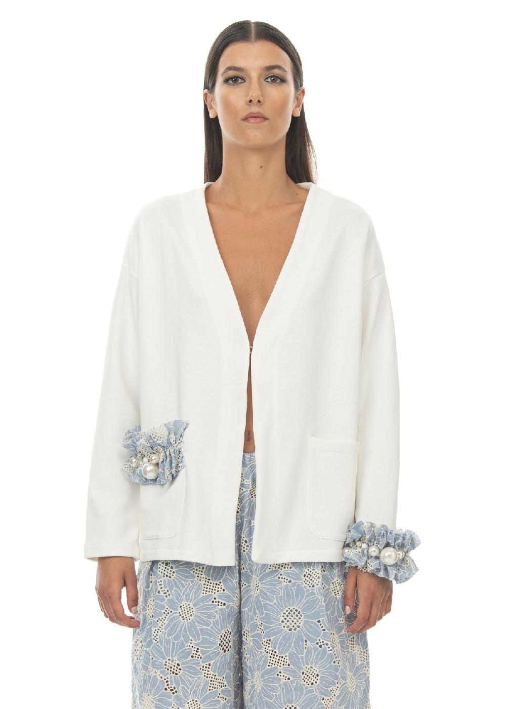 ROSÈ A POIS Nautilus Felpa