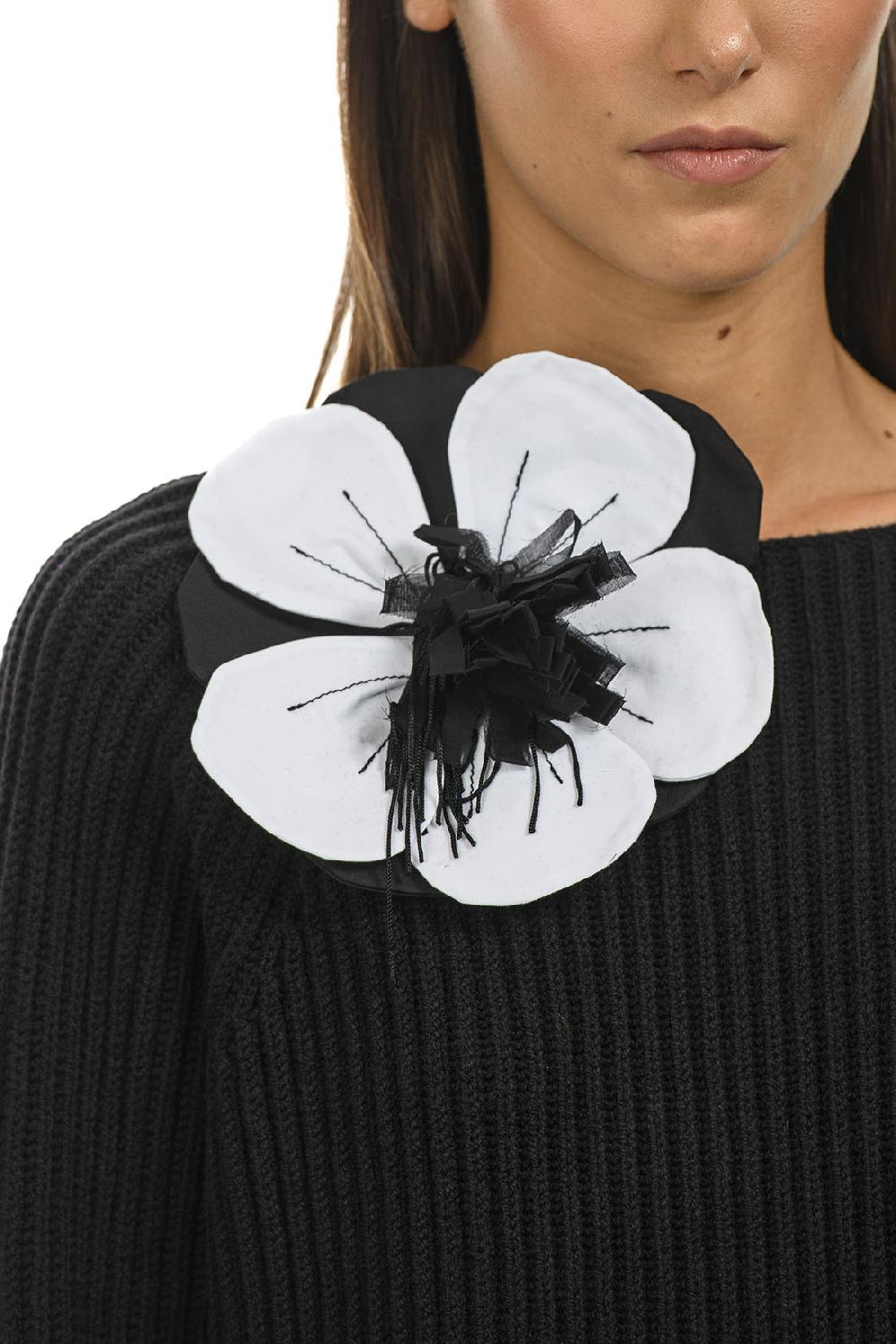 ROSÈ A POIS NOA Spilla anemone