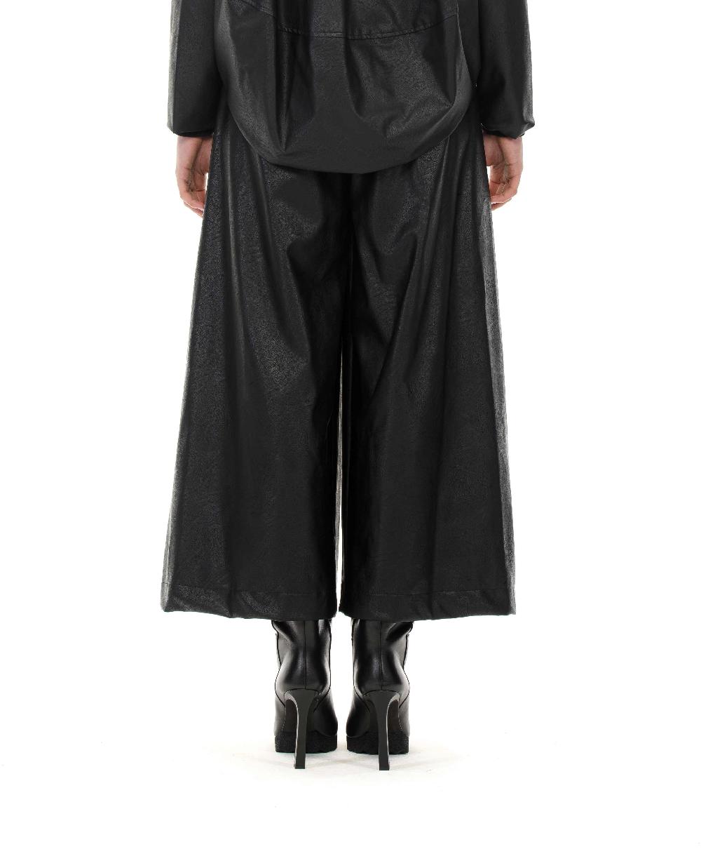 ROSÈ A POIS ODETTA Pantalone In Ecopelle