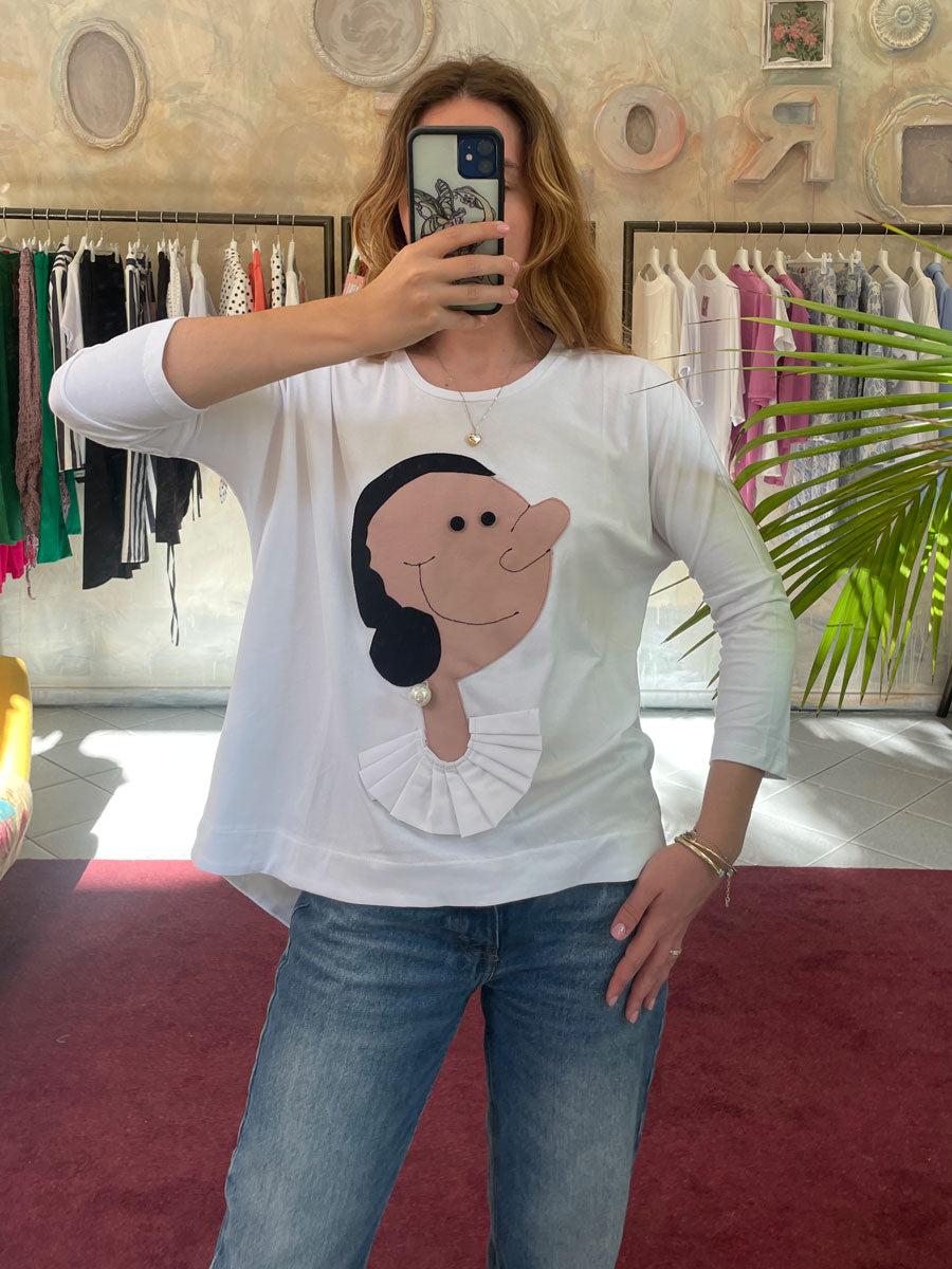 ROSÈ A POIS Olivia T-shirt