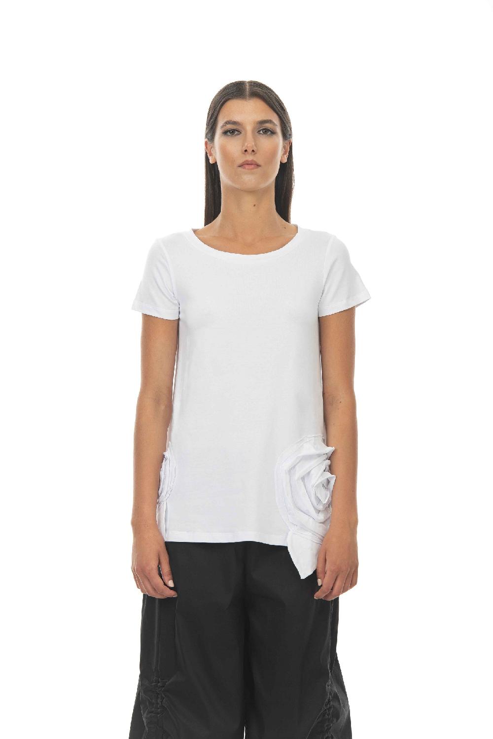 ROSÈ A POIS PAOLA T-shirt basic