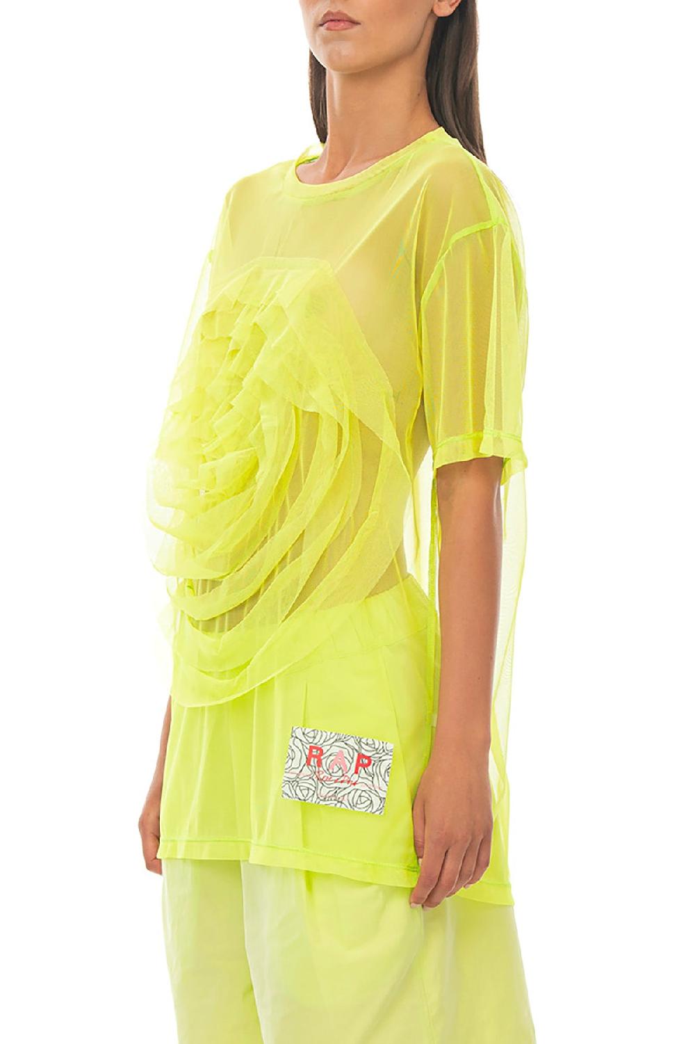 ROSÈ A POIS Peggy T-shirt Lime