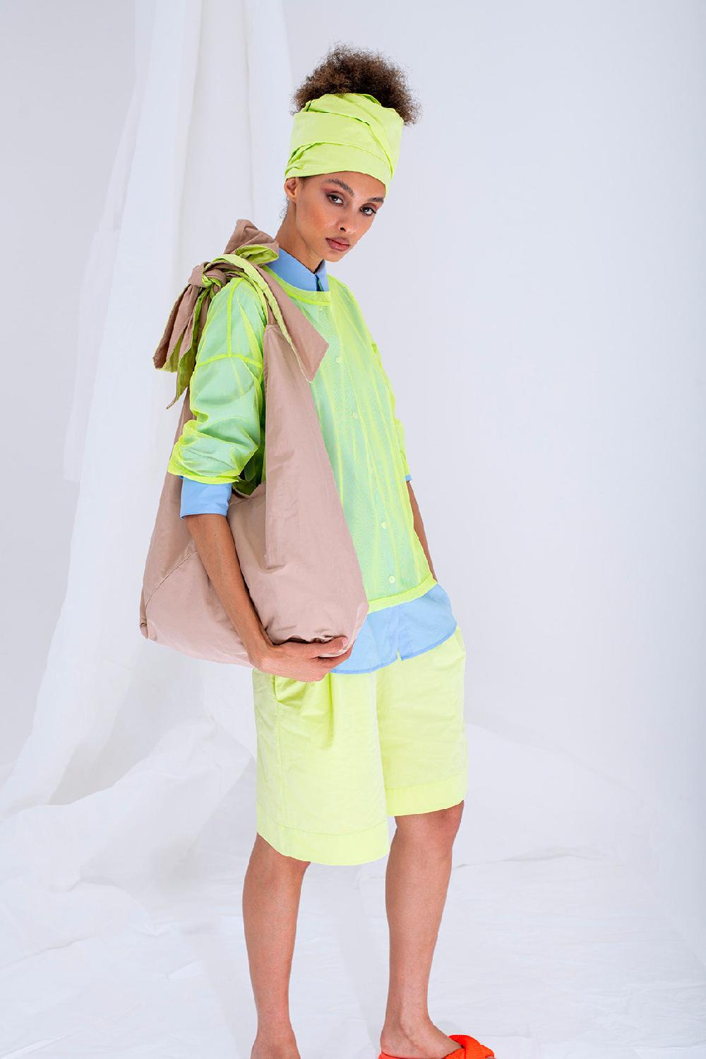 ROSÈ A POIS Pimpi T-shirt Lime