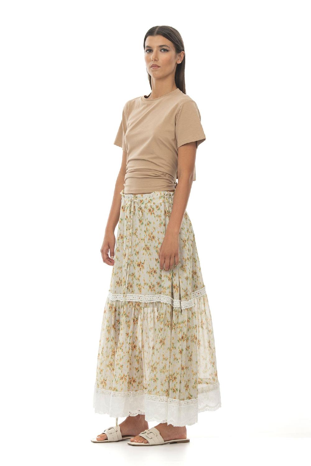 ROSÈ A POIS Pinocchio Gonna