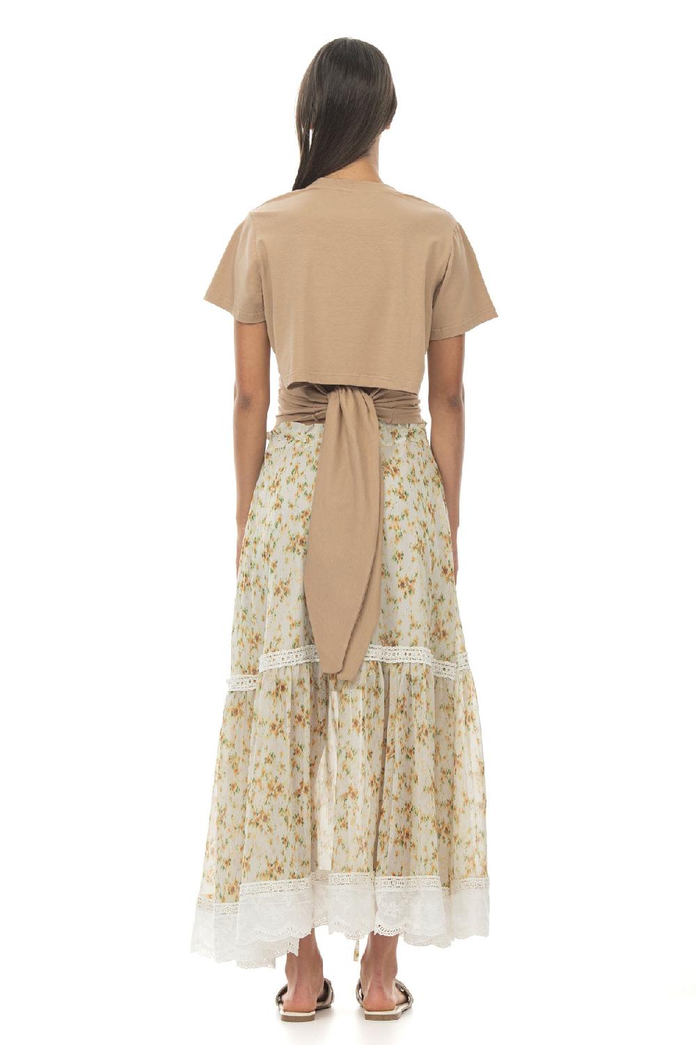 ROSÈ A POIS Pinocchio Gonna