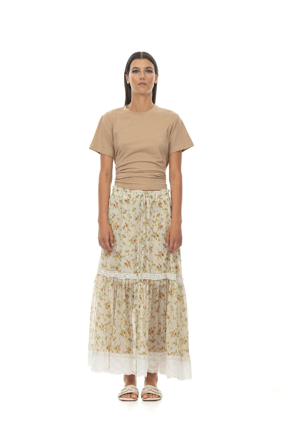 ROSÈ A POIS Pinocchio Gonna