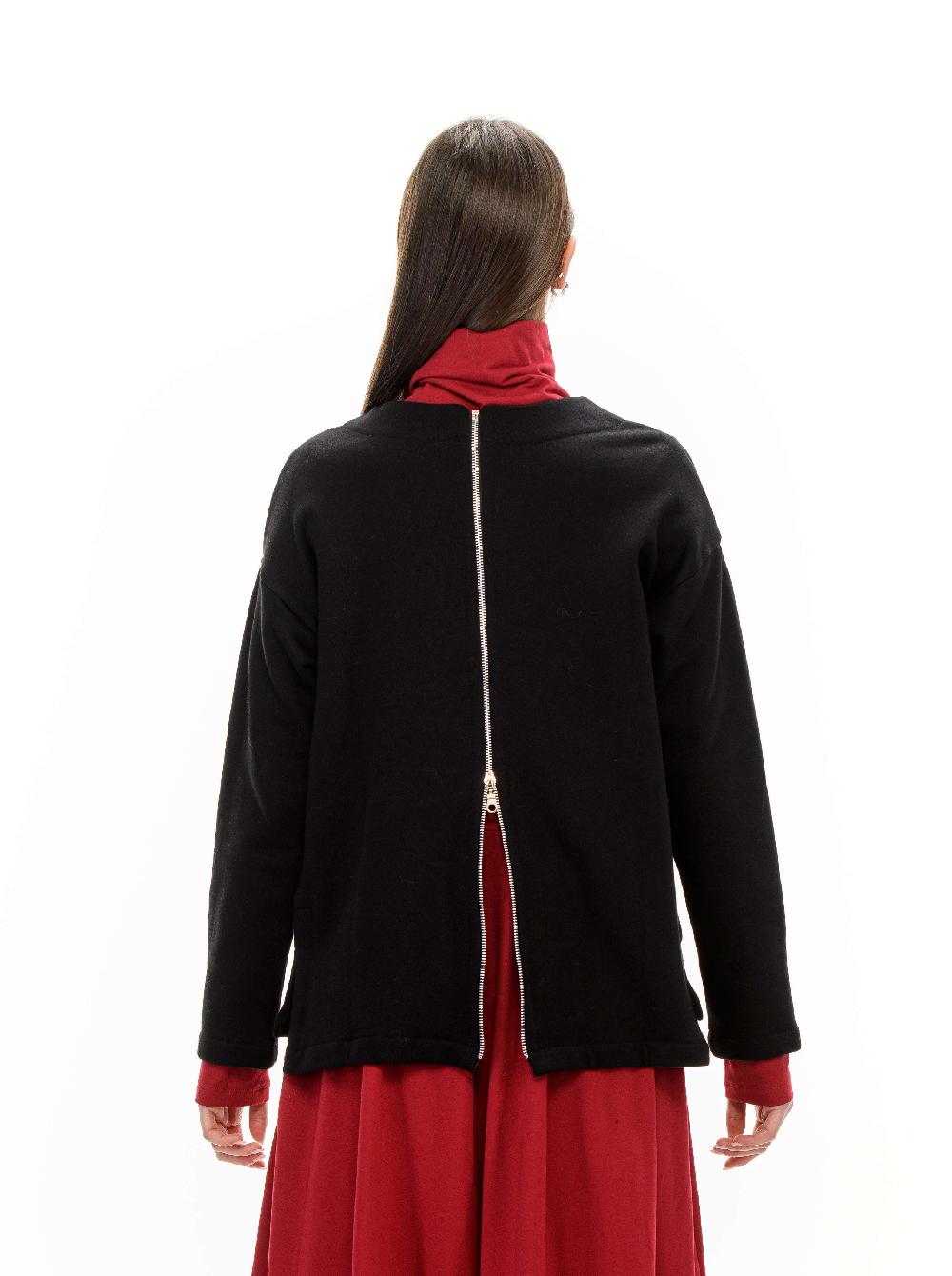 ROSÈ A POIS PIUMETTA Cardigan nero