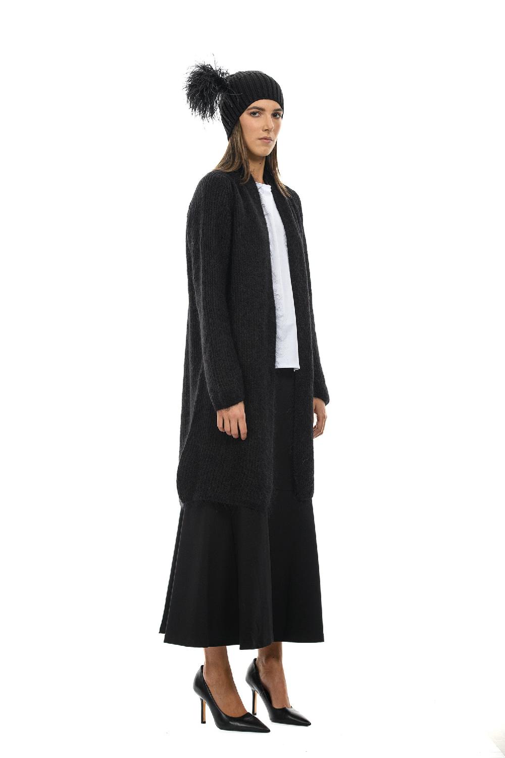 ROSÈ A POIS PRISCILLA Cardigan mohair