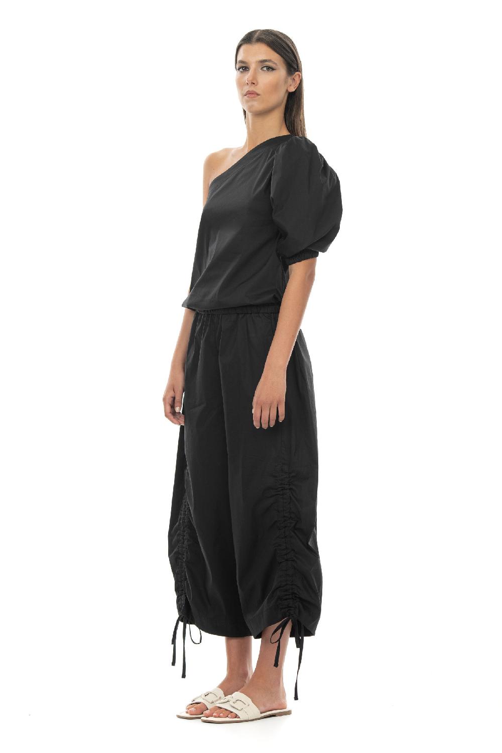 ROSÈ A POIS Ranocchio Pantalone Nero