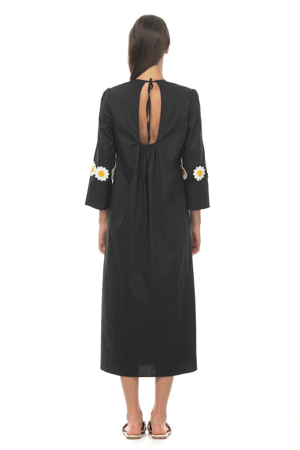 ROSÈ A POIS Raperonzolo Abito Nero