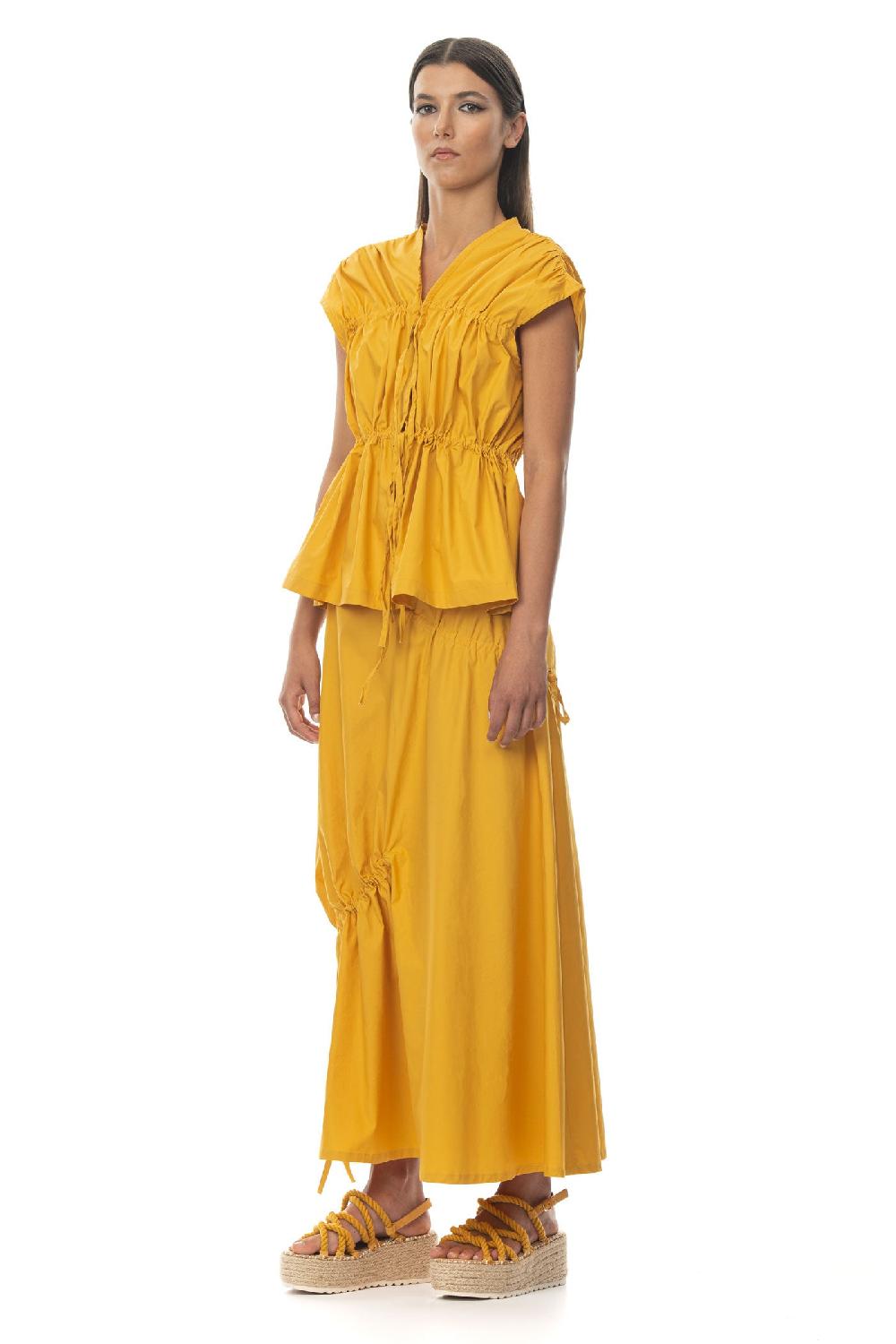 ROSÈ A POIS Riccioli D'Oro Top