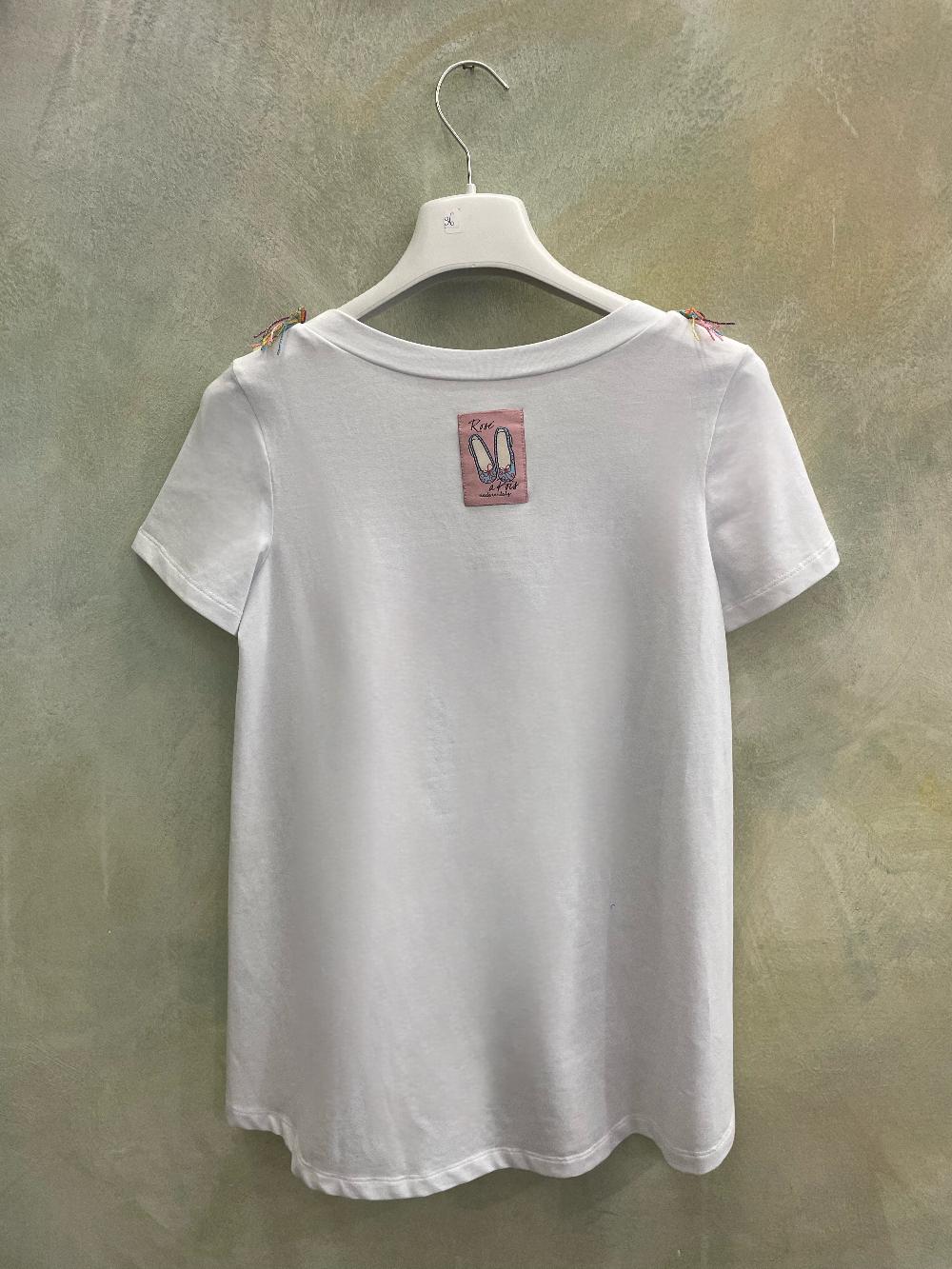 ROSÈ A POIS Rizzo T-shirt