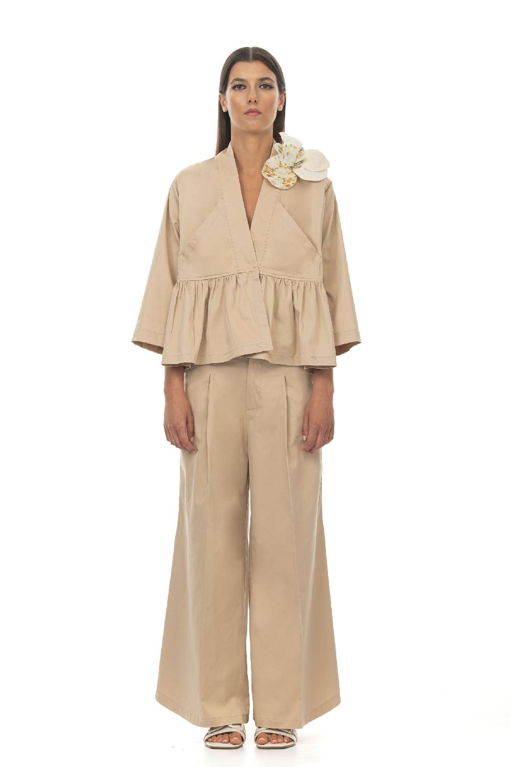 ROSÈ A POIS Rosaspina Giacca Sabbia