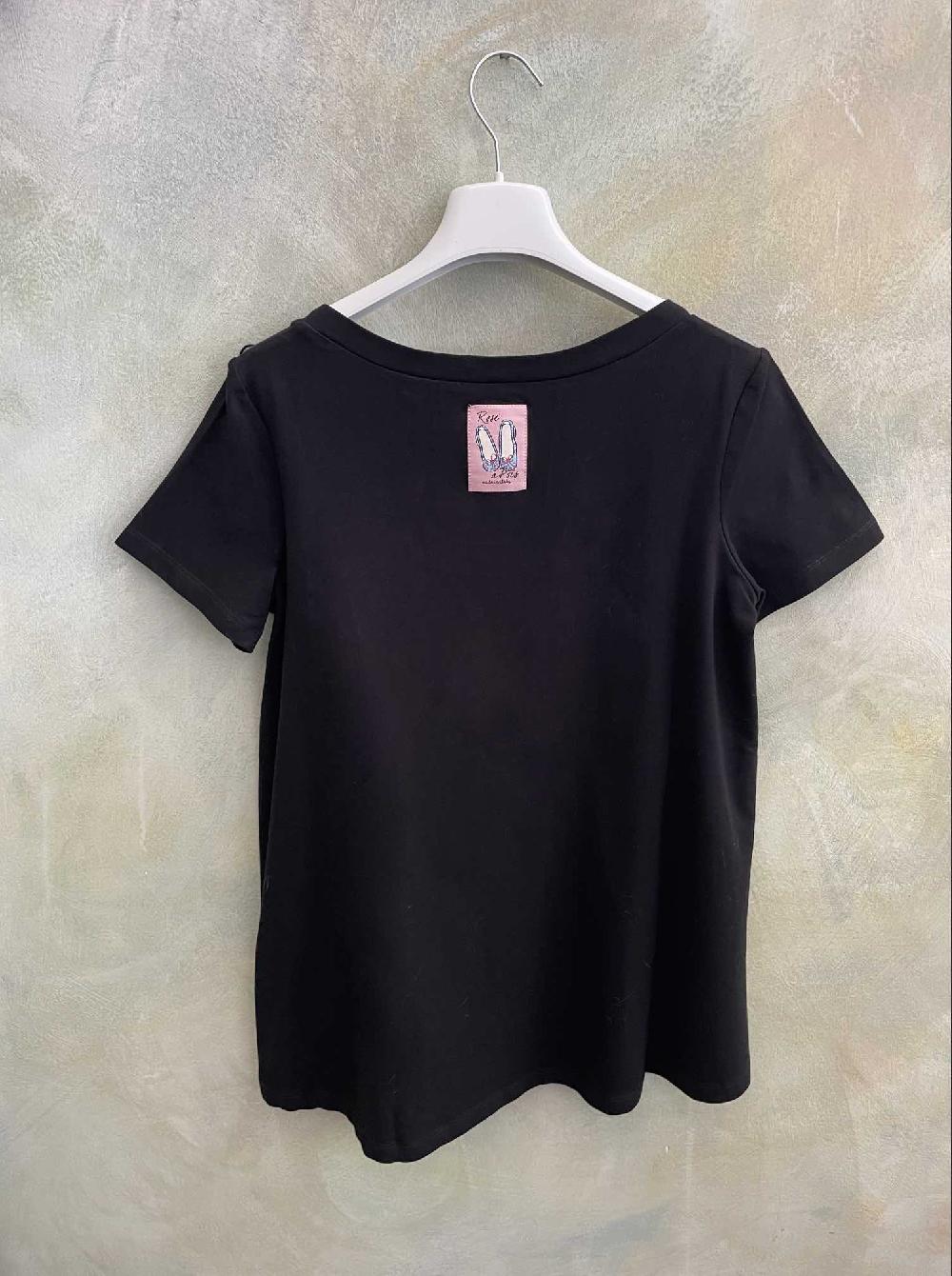 ROSÈ A POIS Scarabeo T-shirt