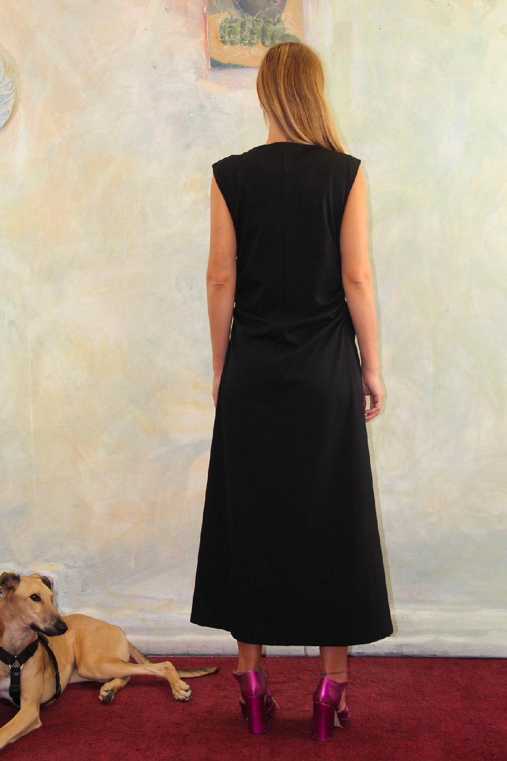 ROSÈ A POIS Snap Abito