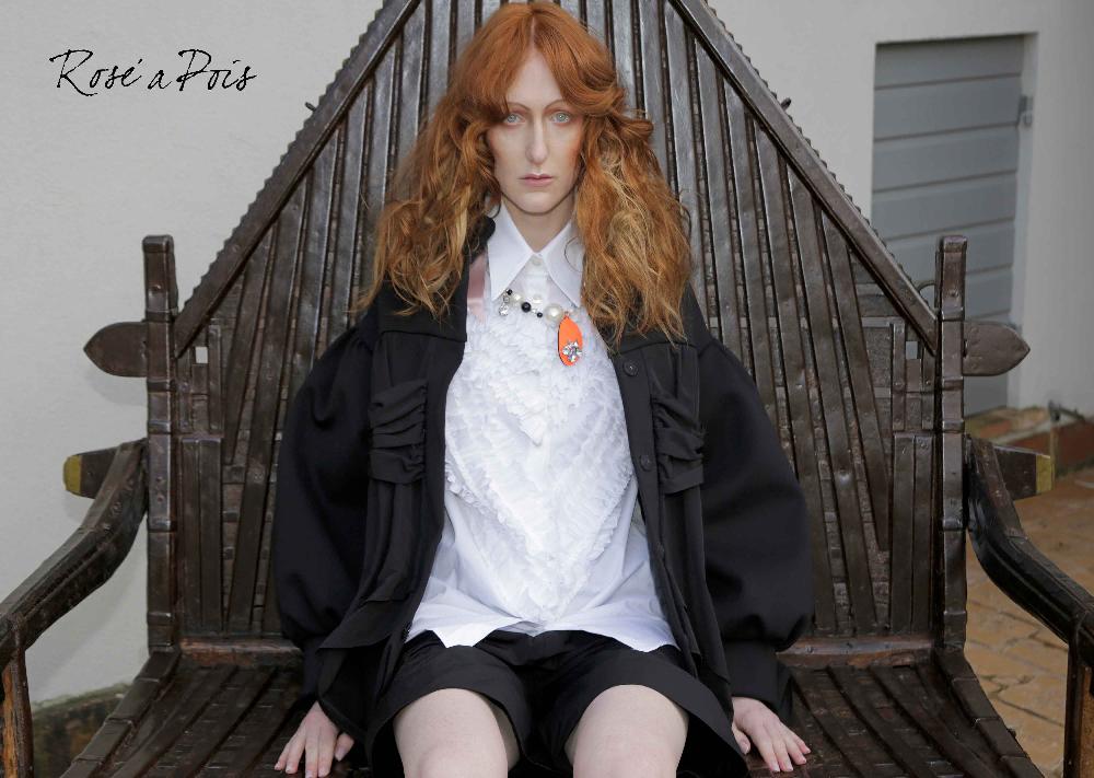 ROSÈ A POIS STELLA Giaccone Con Fiocchi