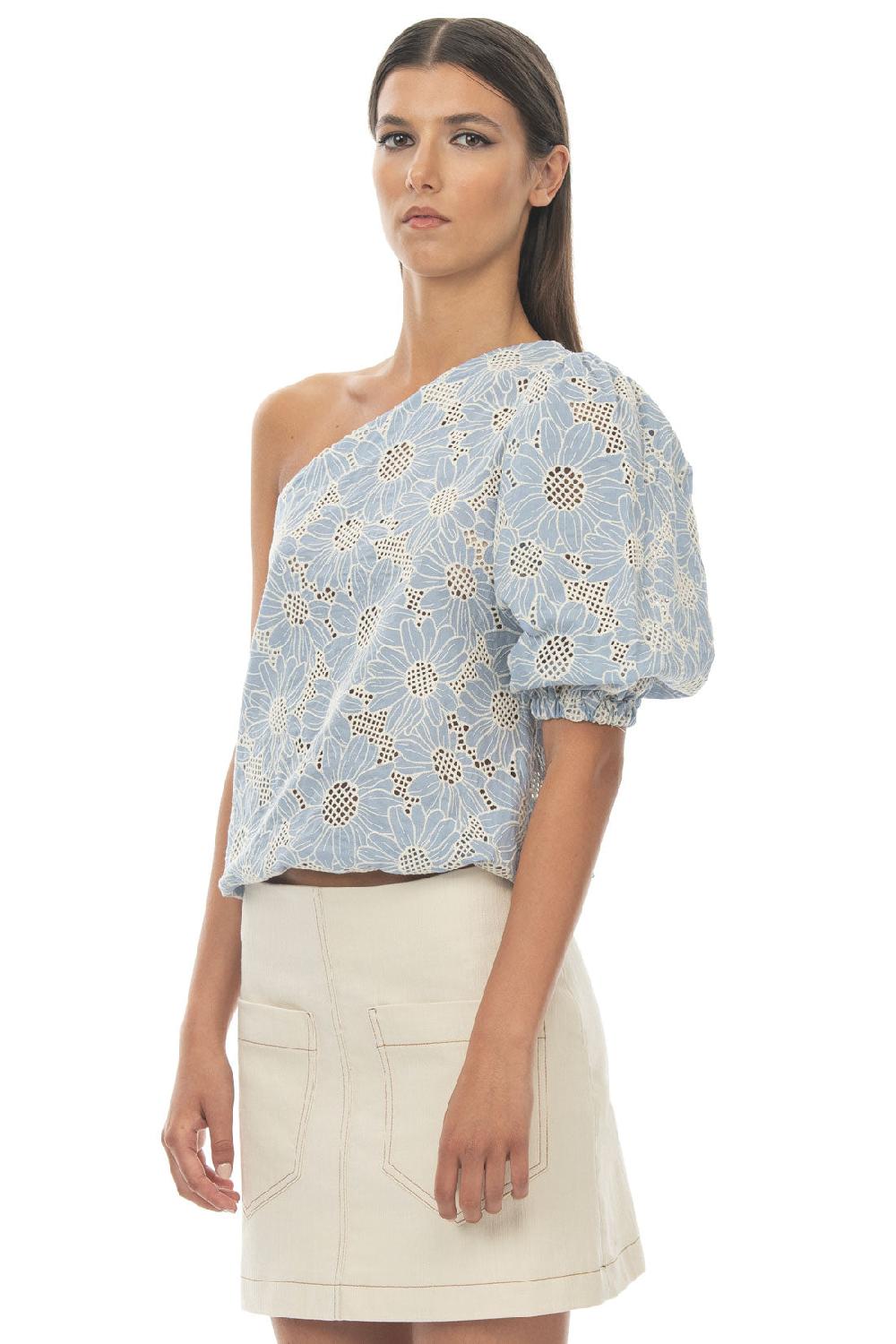 ROSÈ A POIS Strega Sangallo Top