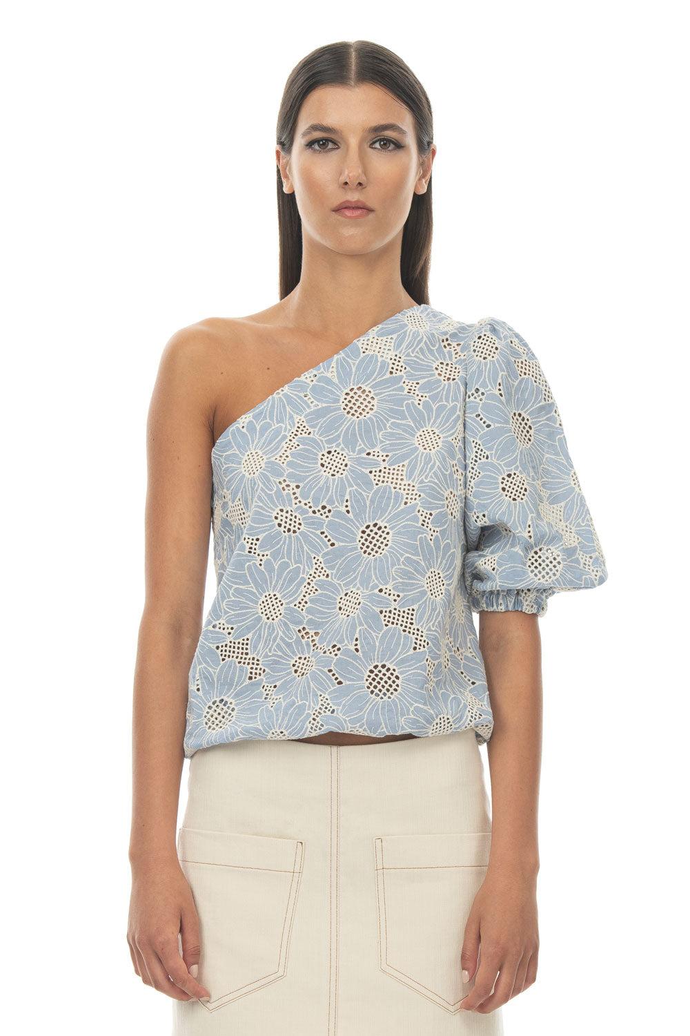 ROSÈ A POIS Strega Sangallo Top