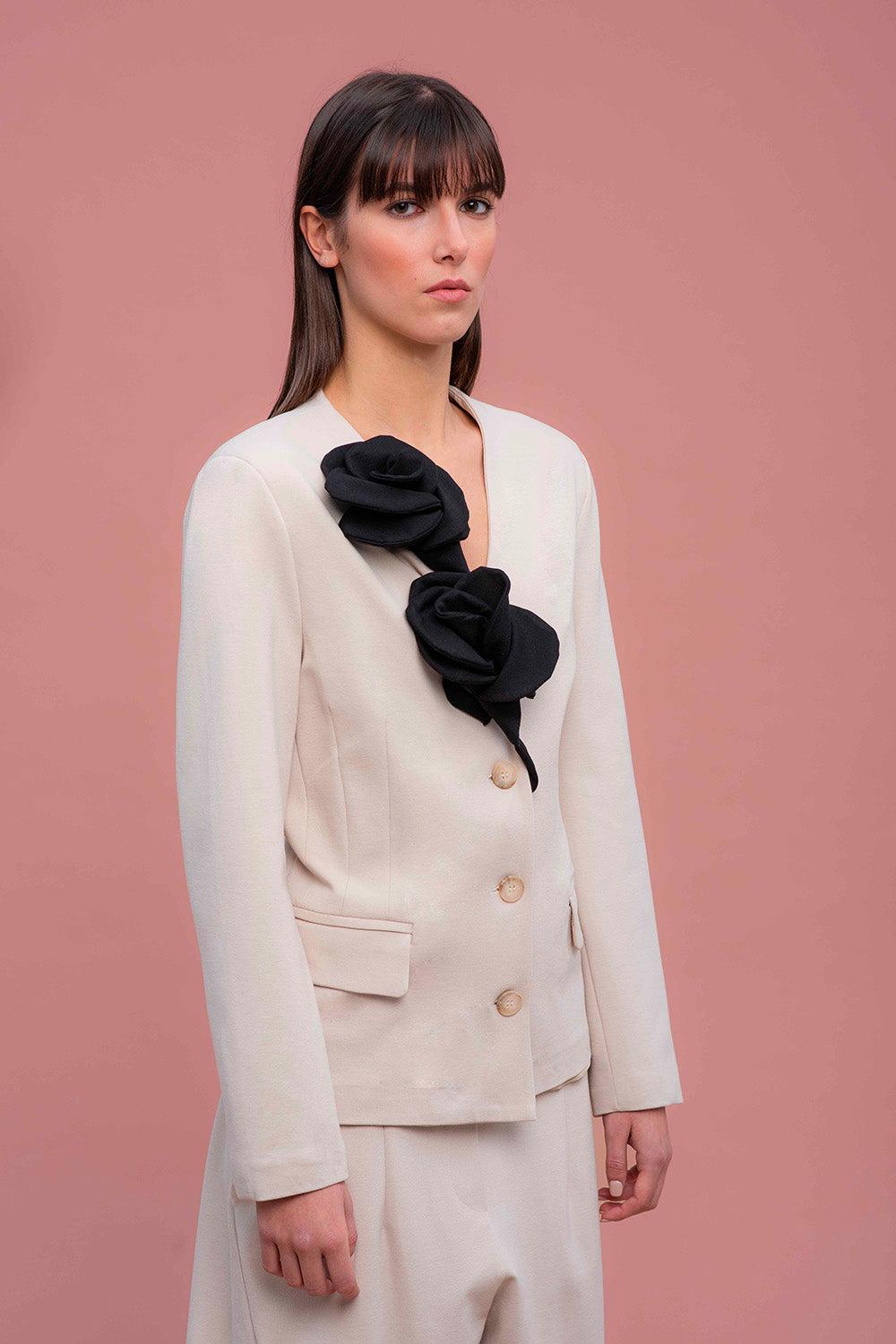 ROSÈ A POIS Subsonica Spilla