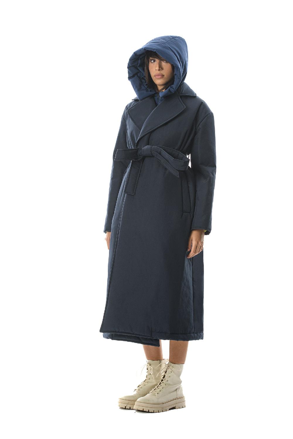 ROSÈ A POIS TEODORA Trench Imbottito