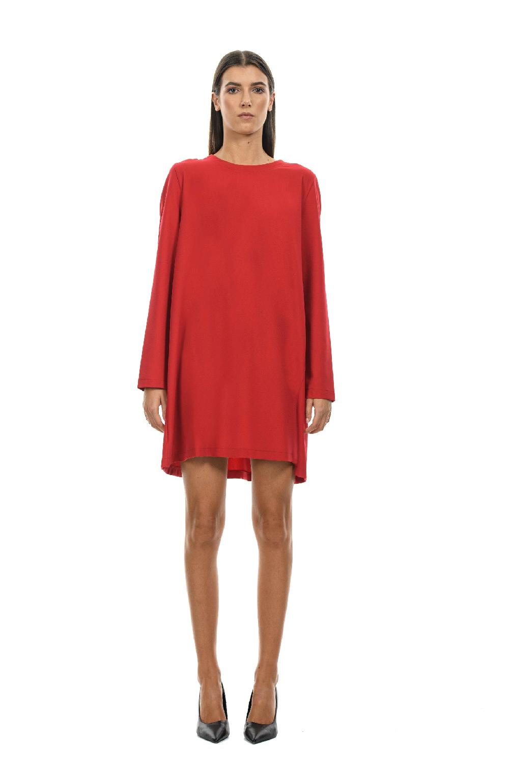 ROSÈ A POIS TIKKI Abito tinta unita