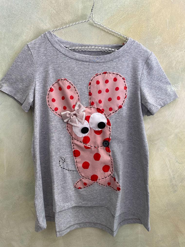 ROSÈ A POIS Topolina T-shirt