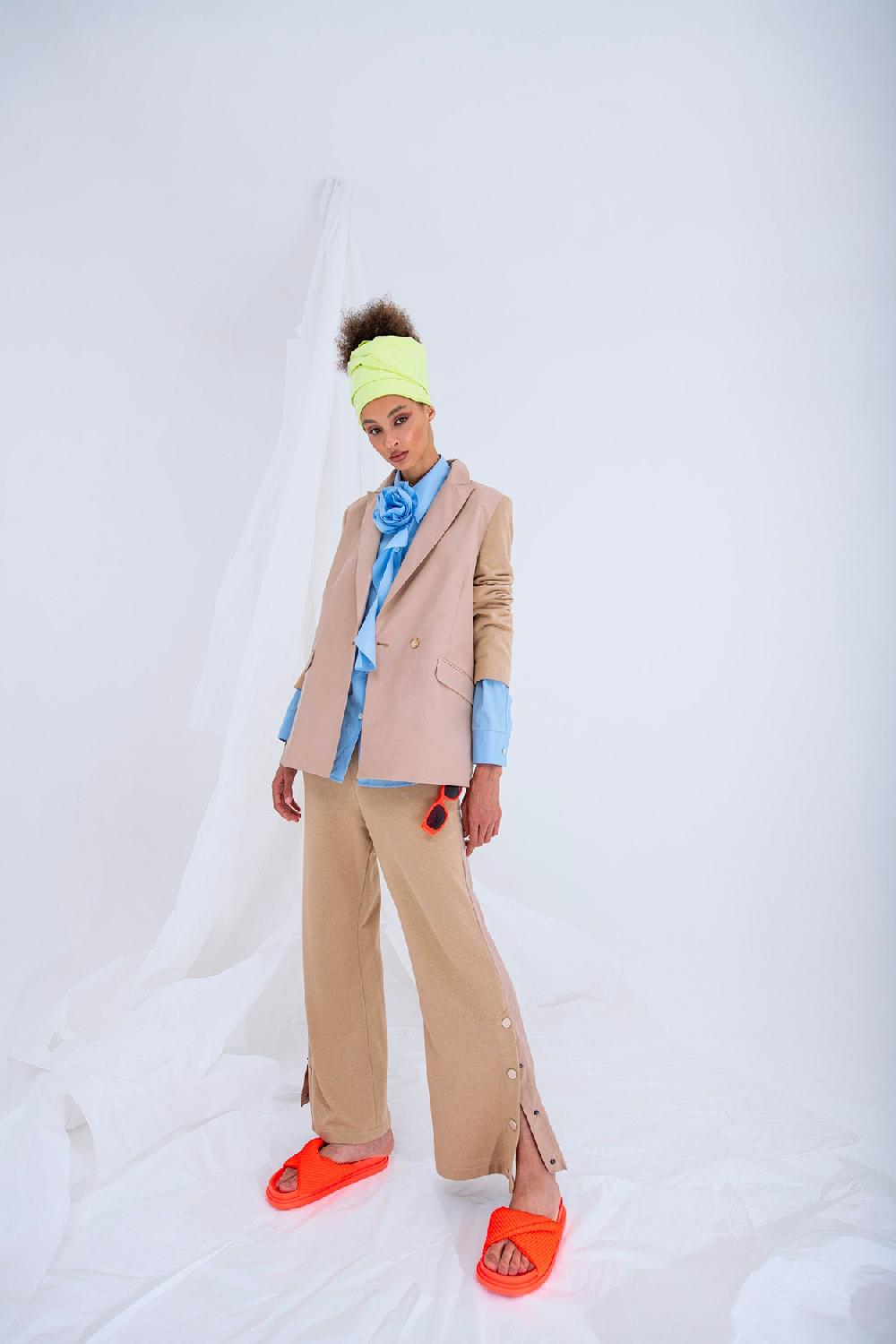 ROSÈ A POIS Topolino Pantalone