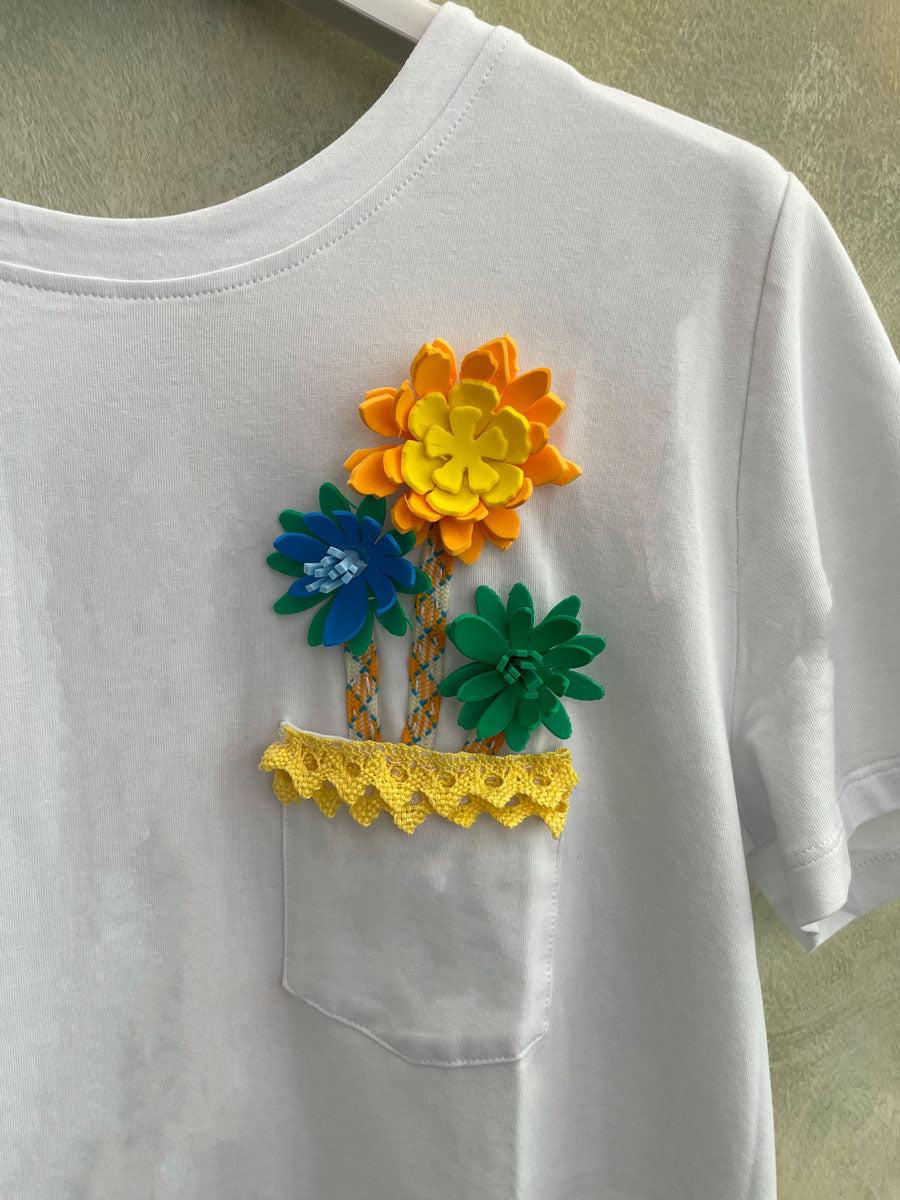 ROSÈ A POIS Vaso T-shirt