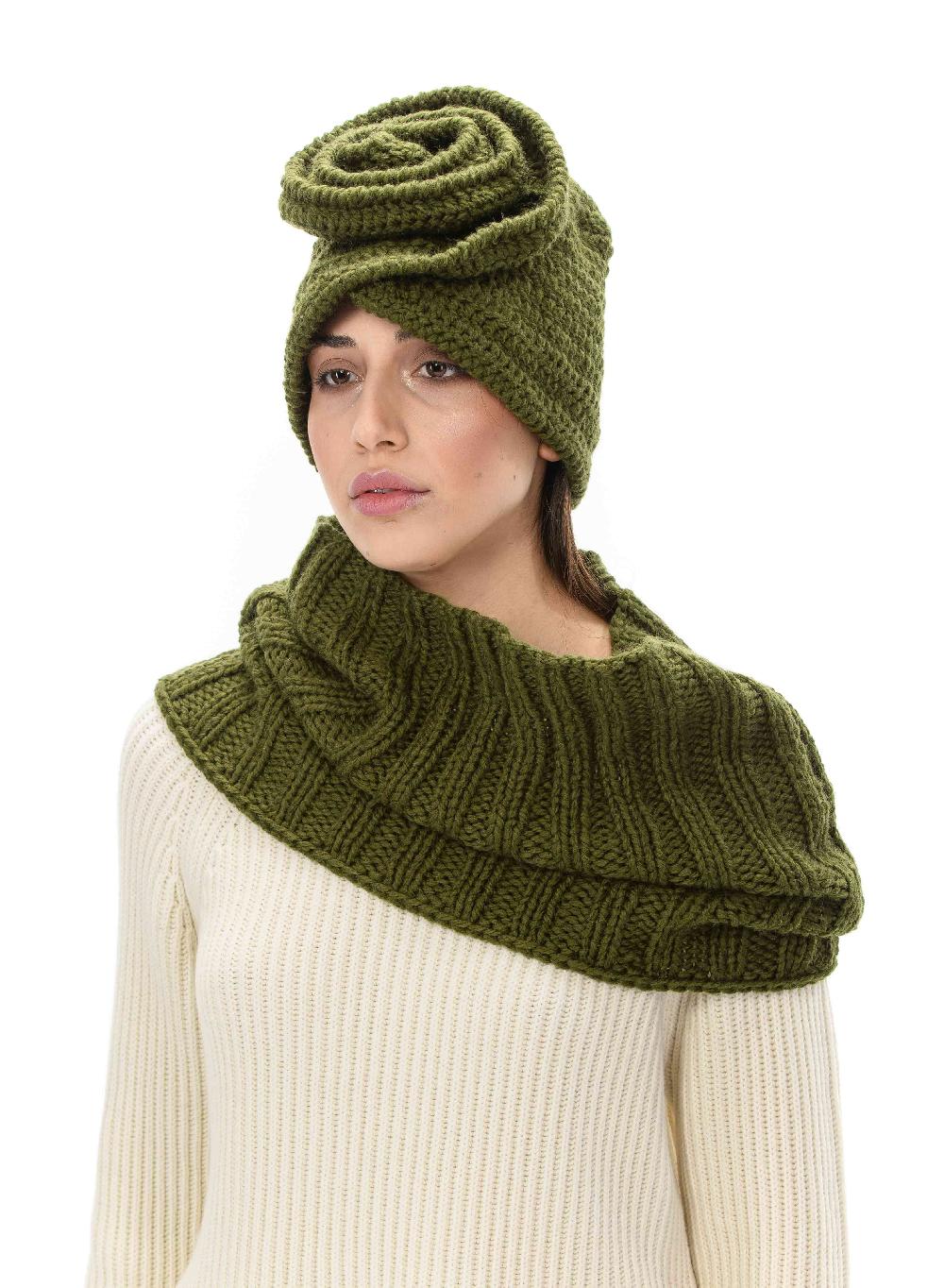 ROSÈ A POIS VIVIANA Cappello Con Rosa