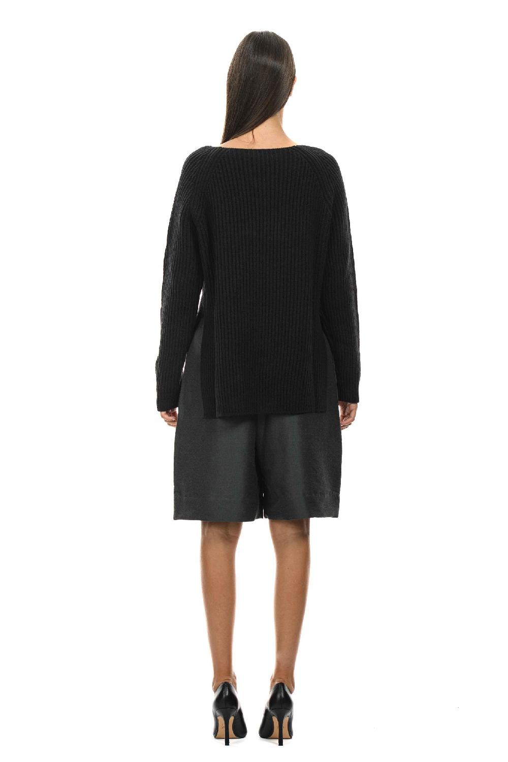 ROSÈ A POIS WANDA Maglione A Coste