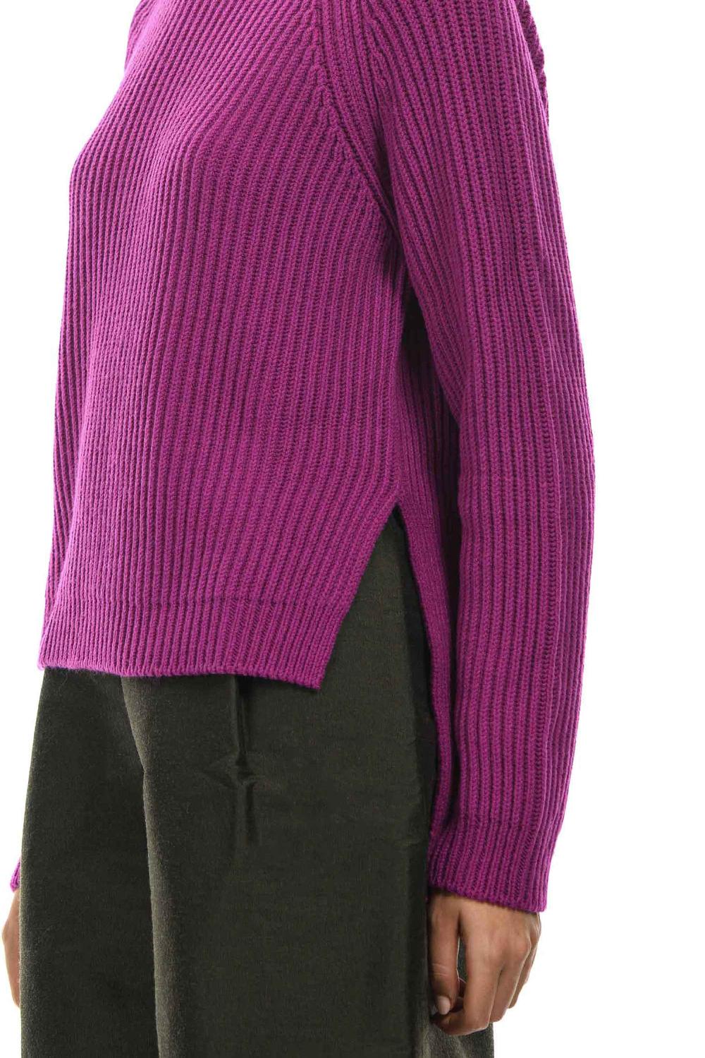 ROSÈ A POIS WANDA Maglione A Coste